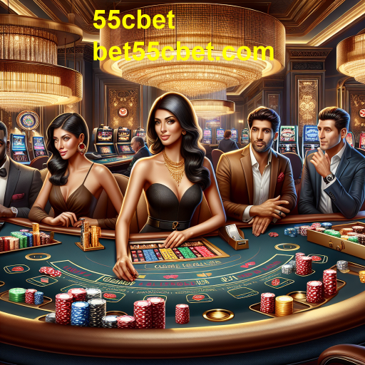 Experiência Imersiva nos Jogos Ao Vivo do 55cbet